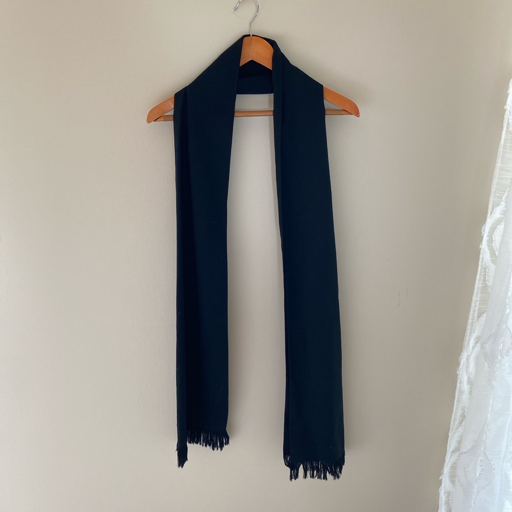 black scarf